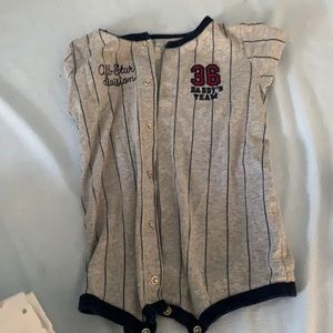 Front snap onesie